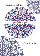 Hand drawn mandala 