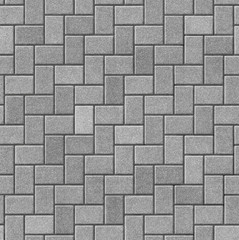 Herringbone pattern paving seamless texture - 217857470