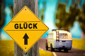 Schild 307 - Glück