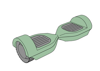 blue  self-balancing vector