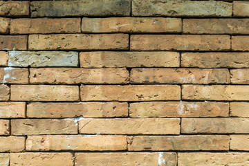 Pattern picture of brick wall texture for background.
