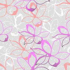 Floral seamless pattern.