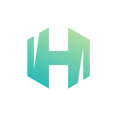  Letter H logo
