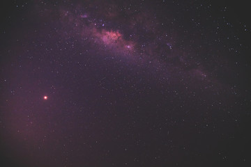 Milky Way stars as seen from a southern hemisphere. 