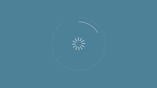 Flat color animated lines and shapes motion graphics animation. Perfect for technology based logo reveals.