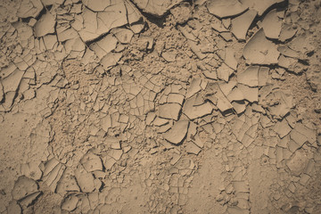 Vertrockneter Boden - Textur