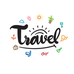 travel vector collection design
