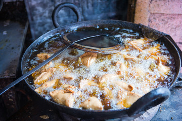 Nepalese traditional dessert for sell in shop