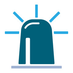 Polizei Icon - Blaulicht