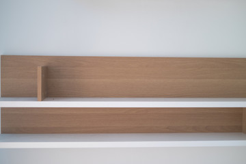 Wooden shelf