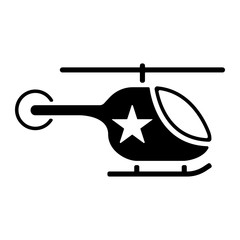 Polizei Icon - Polizeihubschrauber © ii-graphics