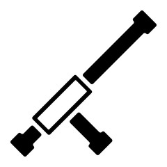 Polizei Icon - Schlagstock