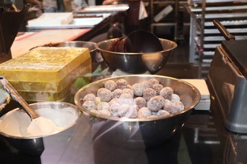 Making to sweet chocolate