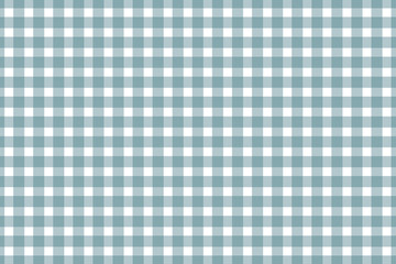 Plaid, check pattern blue and white. Simple background