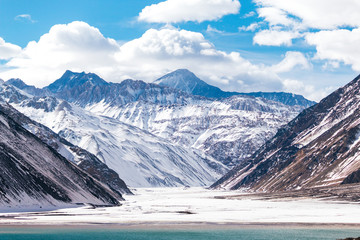 Montanha em cajon del maipo