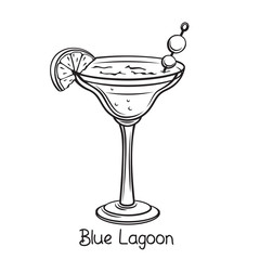 Blue Lagoon cocktail