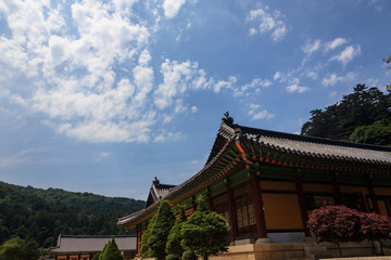 Woljeongsa Temple of Odaesan Buddhism