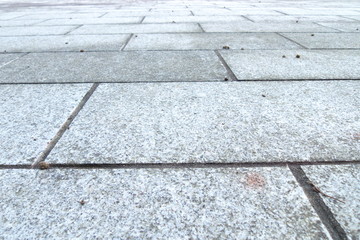 Obraz premium Kamienna podłoga w geometryczne wzory