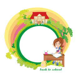 Back to school card
