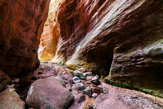 avakas canyon on cyprus