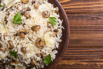 Traditional Italian risotto