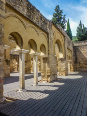 Medina Azahara. Ciudad palatina de Cordoba, Andalucia, España por Abderramán III  en Sierra Morena.