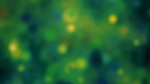 Abstract Green Particle Background Loop