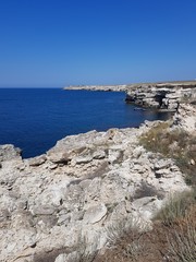 view of the Black Sea from Cape Tarkhankut in the Crimea