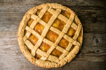 handmade pie with jam