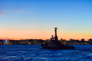 Fototapeta premium 門司港の夕暮れ