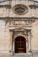 The city of Dubrovnik in Croatia