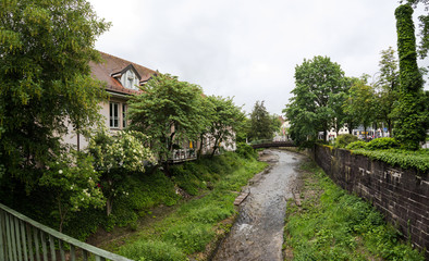 River Os in Baden Baden, Germany