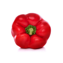 Red pepper isolated on a white background