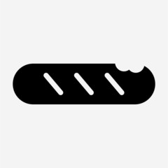 Glyph meat pixel perfect vector icon