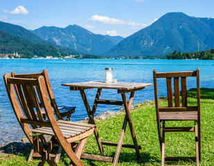 tegernsee lake - bavaria - germany