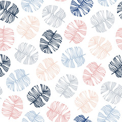 Seamless pattern with leaves.