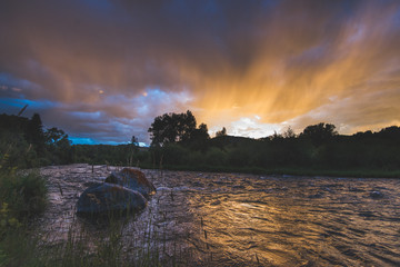 River Sunset