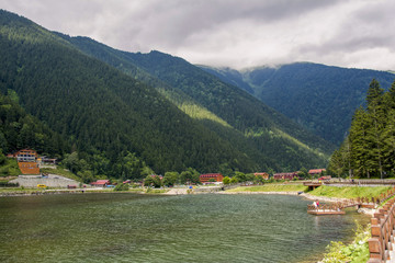 Trabzon uzun göl manzarası