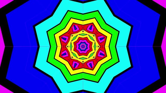 Colorful Psychedelic Mandalas