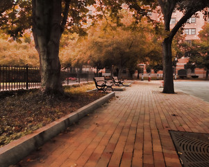 Quiet public park