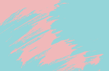 blue and pink hand painted brush grunge background texture	