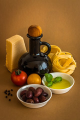 Italian Food Concept, Portrait Format