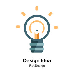 Design Idea Flat Icon