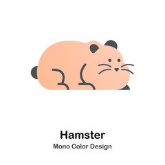 Hamster Mono Color Icon
