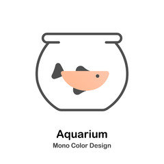 Aquarium Mono Color Icon