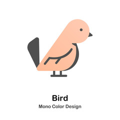 Bird Mono Color Icon