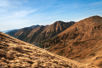 Western Tatras. Czerwone Wierchy. Poland.