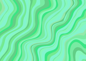 Abstract green vector background or pattern with handsome lines. Green marble ink pattern abstract background