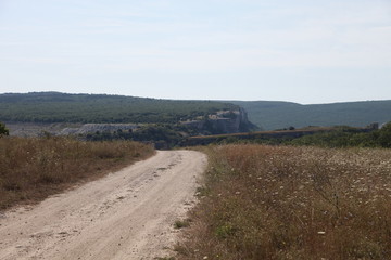 Дорога в Крыму