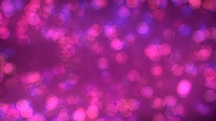 Bright bokeh on dark background.